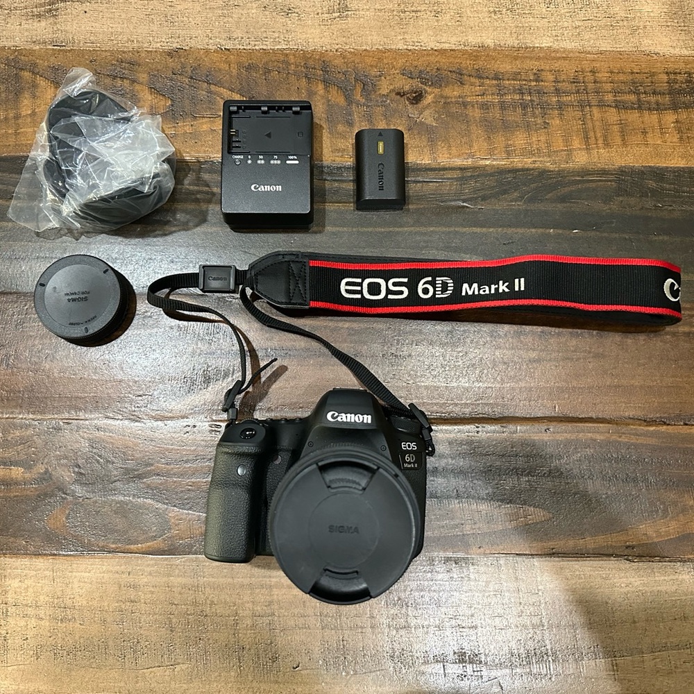 Canon 6D Mark II and sigma 35mm